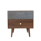 Unique Coloer Block Bedside Storage Table with Stable Legs