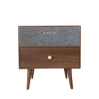 Unique Coloer Block Bedside Storage Table with Stable Legs