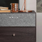 Unique Coloer Block Bedside Storage Table with Stable Legs