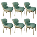 Camel Faux Leather Upholstered Dining Chair with Metal Legs