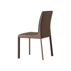 Modern Faux Leather Armless Dining Chair for Kitchen