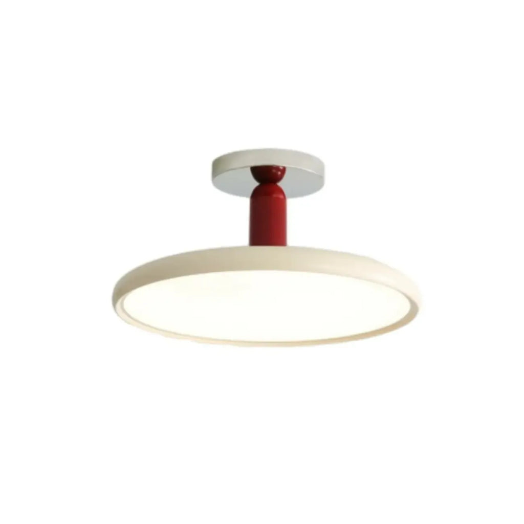 1 Dimmable LED Semi Flush Ceiling Light for Residential Use