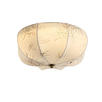 Elegant Drum-Shaped Fabric Ceiling Light for Home Interior