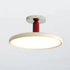 1 Dimmable LED Semi Flush Ceiling Light for Residential Use