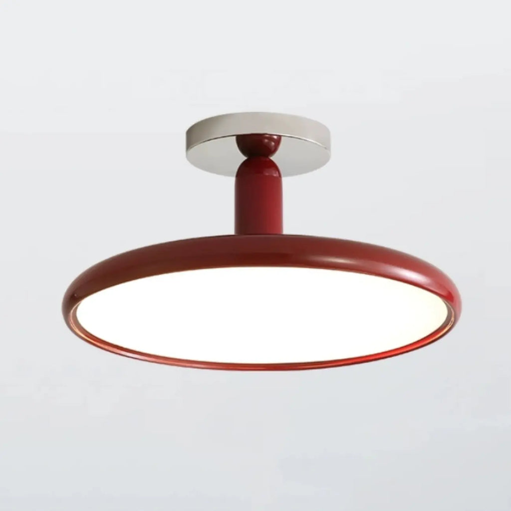 1 Dimmable LED Semi Flush Ceiling Light for Residential Use