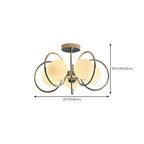19 to 20 Inch Globe Chrome Ceiling Light for Modern Interior