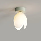 Elegant Mini Floral Resin Ceiling Light for Living Room