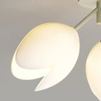 Elegant Mini Floral Resin Ceiling Light for Living Room