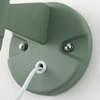 Adjustable Iron Swing Arm Wall Light for Bedside/Study Space