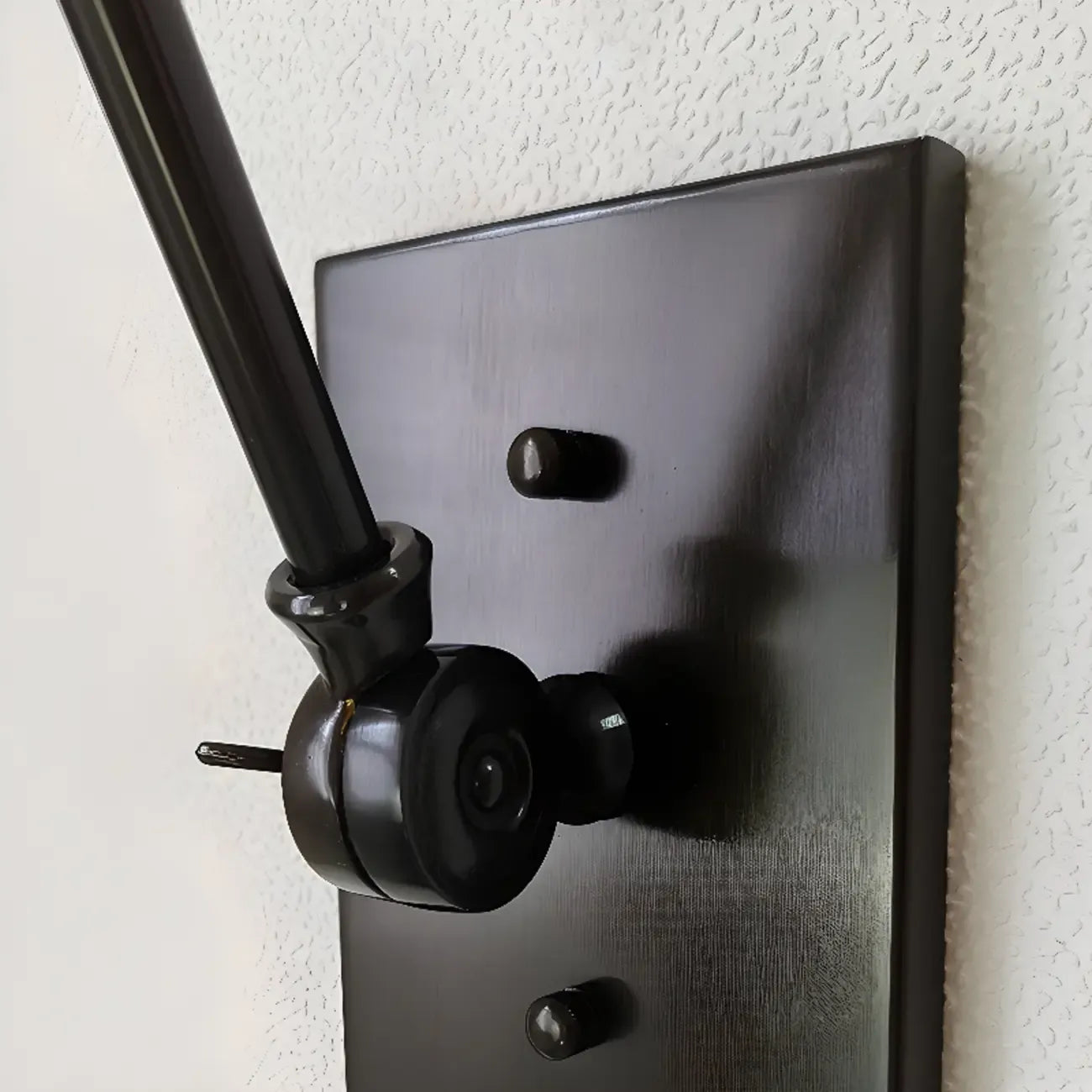 26'' Adjustable Swing Arm Wall Light Fixture for Bedside Reading