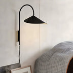 15 to 19 Inch Swing Arm Wall Light for Minimalist Bedroom