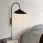 15 to 19 Inch Swing Arm Wall Light for Minimalist Bedroom