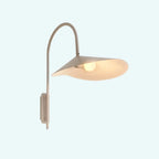 15 to 19 Inch Swing Arm Wall Light for Minimalist Bedroom
