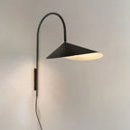 15 to 19 Inch Swing Arm Wall Light for Minimalist Bedroom