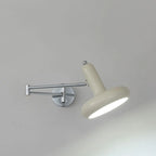 Mini Adjustable Iron Swing Arm Wall Light for Bedside Use