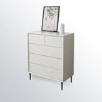 6 Modern Black Accent Cabinet for Bedroom & Living Room