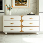 Classic Wooden Off-White Chests with Storage & Drawers