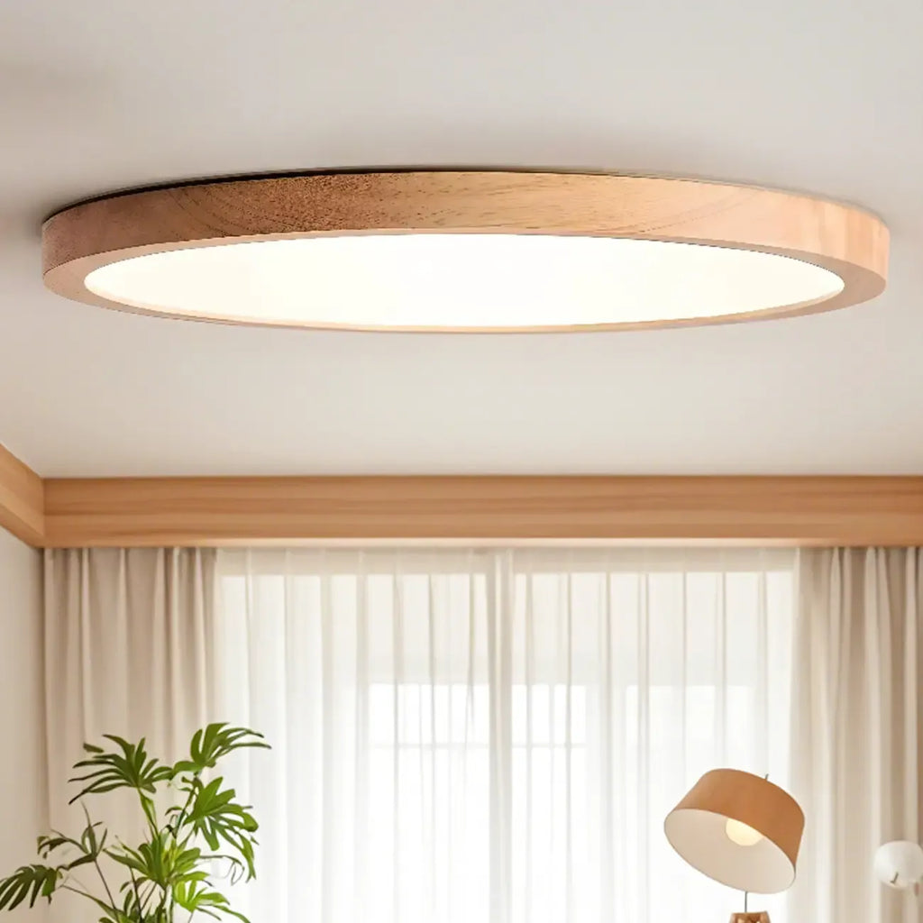 Circular Flush Mount Ceiling Light for Residential Spaces