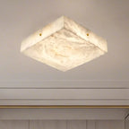 Dimmable Square Flush Mount Ceiling Light for Bedroom Use