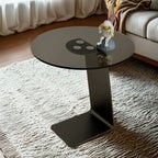 Marble Round Nesting Coffee Table Set with Modern Design