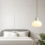 Minimalist Ceramic Globe Pendant Lights with Adjustable Length