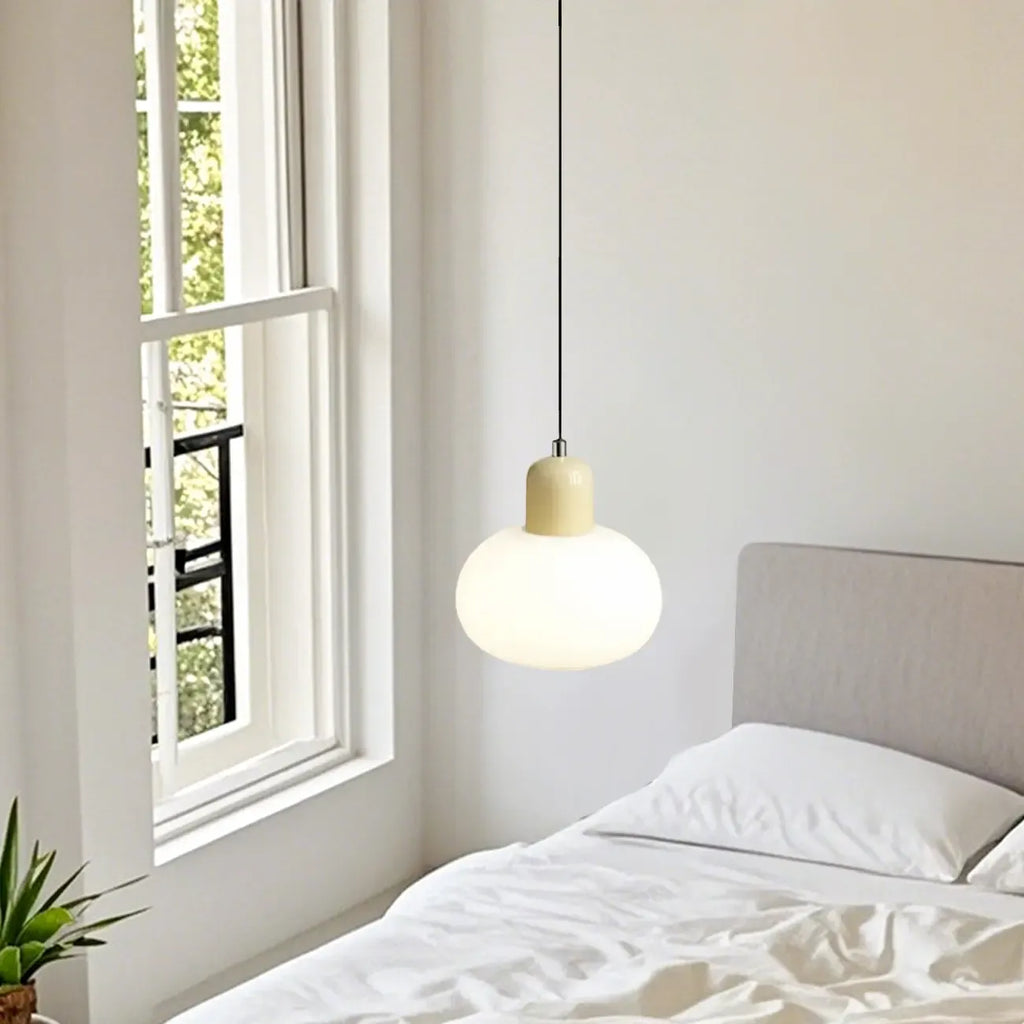 Minimalist Ceramic Globe Pendant Lights with Adjustable Length