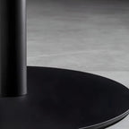 Contemporary Wooden Top Round Bar Table for Dining