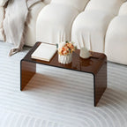 Simple Modern Acrylic Rectangular Coffee Table