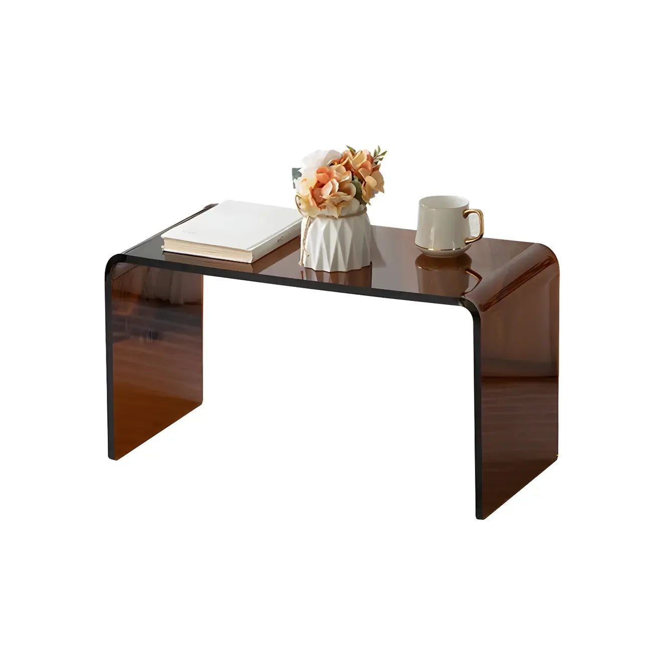 Simple Modern Acrylic Rectangular Coffee Table