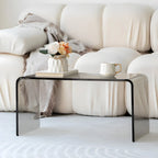Simple Modern Acrylic Rectangular Coffee Table