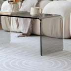 Simple Modern Acrylic Rectangular Coffee Table