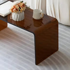 Simple Modern Acrylic Rectangular Coffee Table