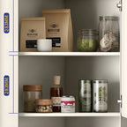 Chic White Wood Corner Cabinet with Open Shelves