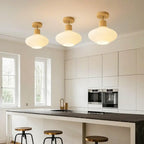 5 to 9 Inch Modern Semi Flush Ceiling Light for Living Room