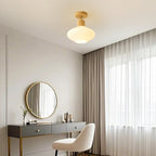 5 to 9 Inch Modern Semi Flush Ceiling Light for Living Room