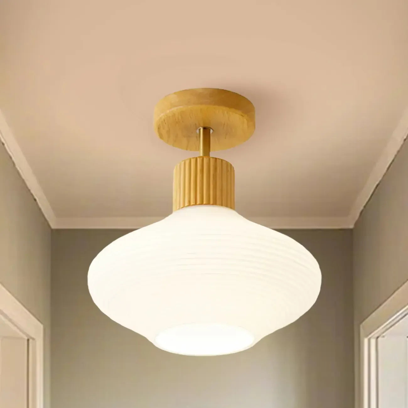 5 to 9 Inch Modern Semi Flush Ceiling Light for Living Room