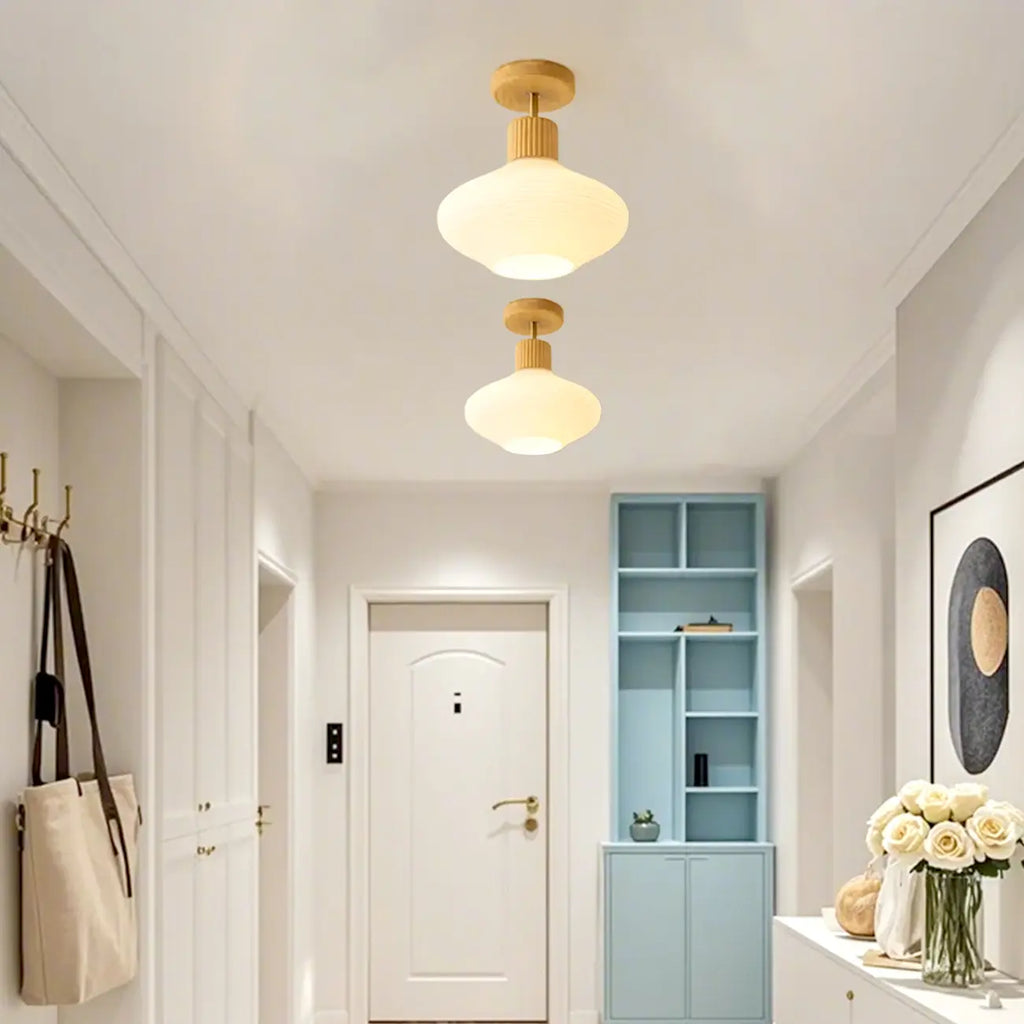 5 to 9 Inch Modern Semi Flush Ceiling Light for Living Room