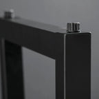 Industrial Brown Wood and Iron Structure Bar Tables