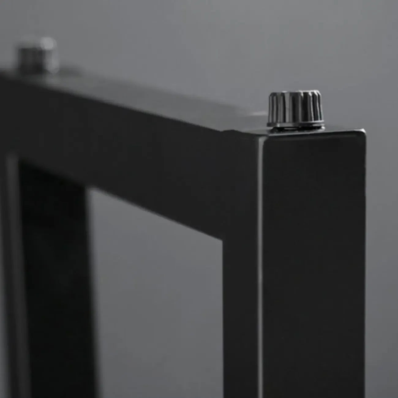 Industrial Brown Wood and Iron Structure Bar Tables