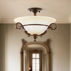 Contemporary 3-Light Ceiling Lamp for Living Room Decor