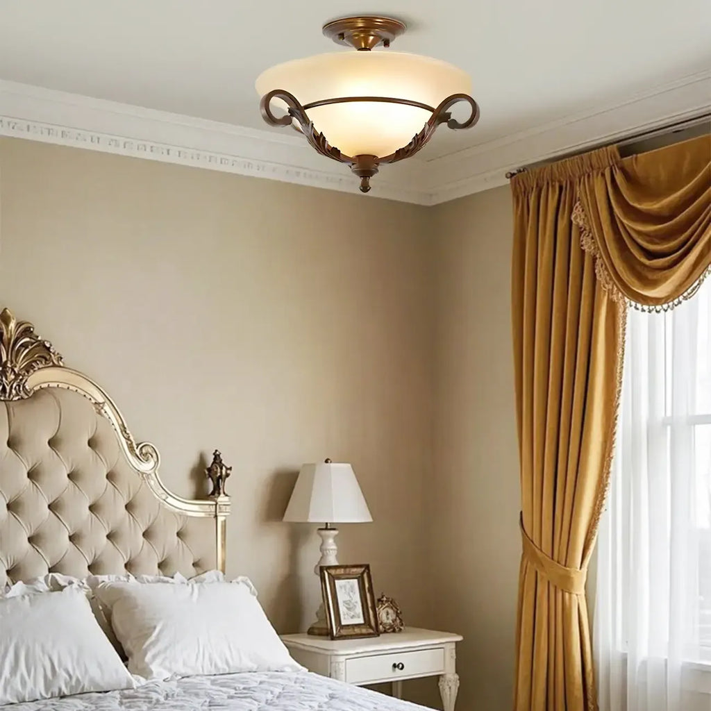 Contemporary 3-Light Ceiling Lamp for Living Room Decor