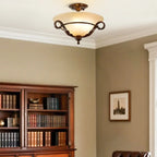 Contemporary 3-Light Ceiling Lamp for Living Room Decor