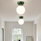 5 to 9 Inch Acrylic Globe Ceiling Light for Residential Use