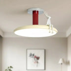 1 Dimmable LED Semi Flush Ceiling Light for Residential Use