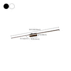 Bathroom Long Linear Silica Gel Vanity Light Fixture