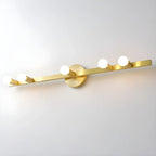 Elegant Metal Vanity Light with Geometric Shape for Bathroom