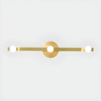 Elegant Metal Vanity Light with Geometric Shape for Bathroom