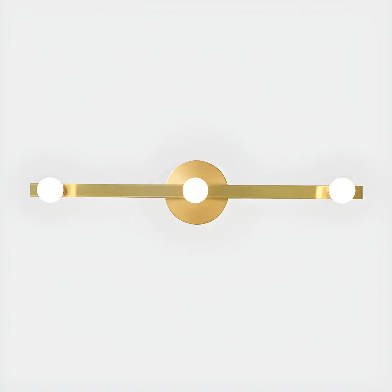 Elegant Metal Vanity Light with Geometric Shape for Bathroom