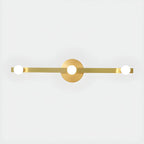 Elegant Metal Vanity Light with Geometric Shape for Bathroom