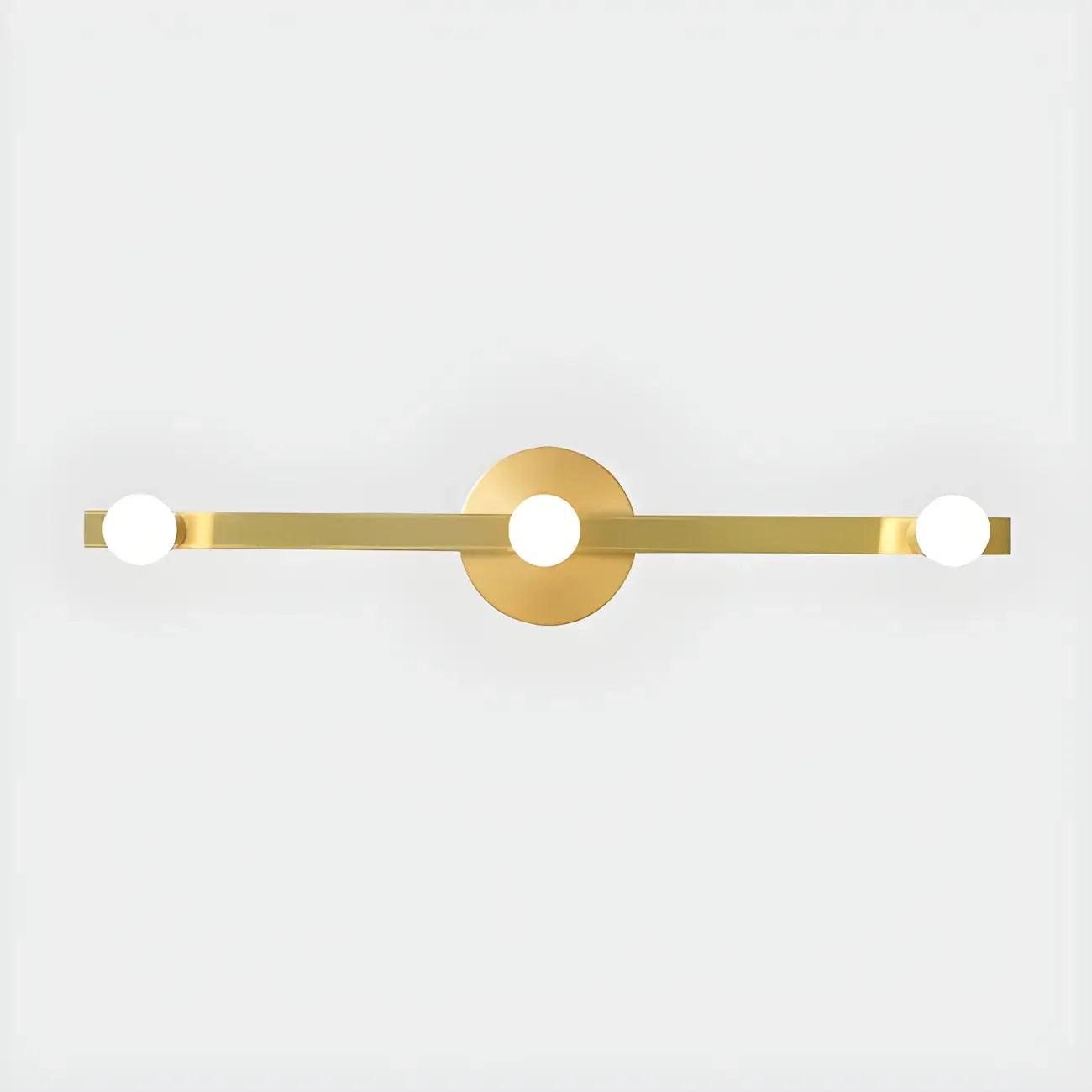 Elegant Metal Vanity Light with Geometric Shape for Bathroom